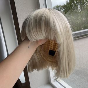 Blonde Wig with Bangs